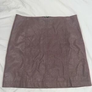 Free People Mulberry Modern Femme Mini Skirt